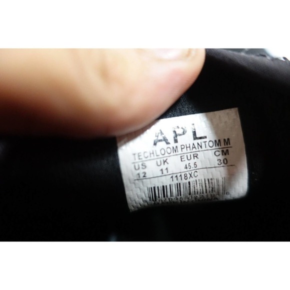 APL Men Sneakers Techloom Phantom Black Sz 12M-US/11UK/45.5EU Running
